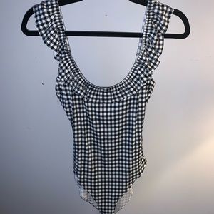 Gingham Bodysuit